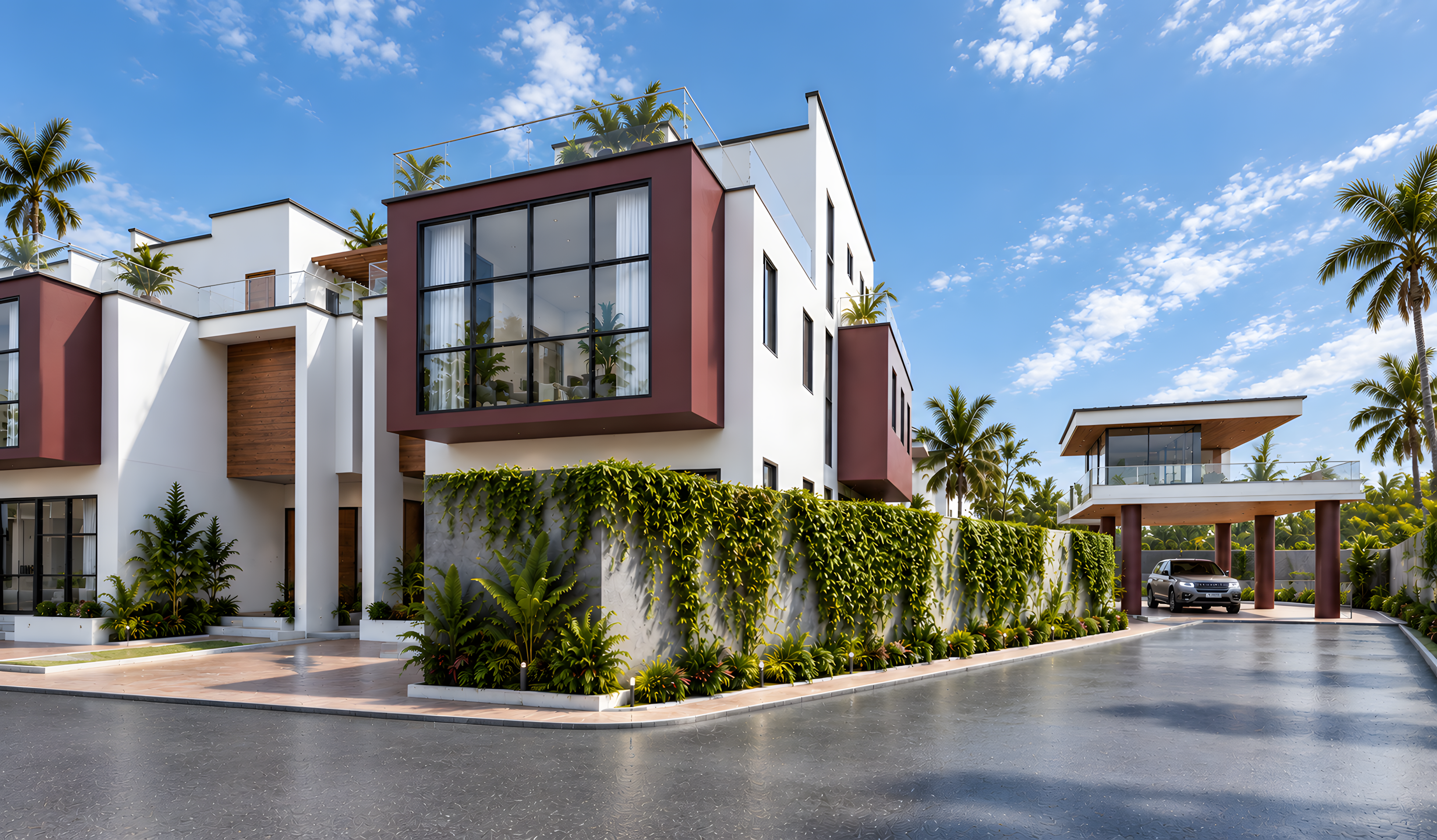 Apex Villas, a gated residential development in Accra